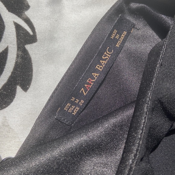 Zara Black Embellished Strap Romper - Picture 13 of 13